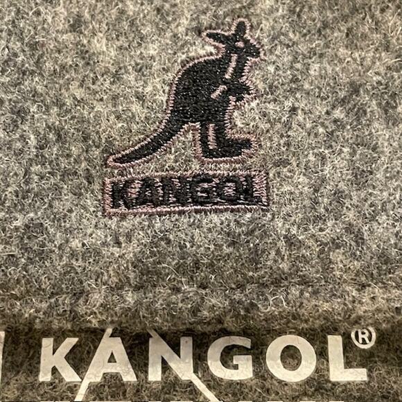 Kangol, VTG Classic 504 Style Gray Wool Cap, Born British - Picture 1 of 7